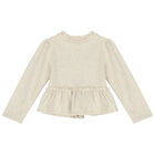 Younger Girls Ivory & Pink Leggings Set, 1, hi-res