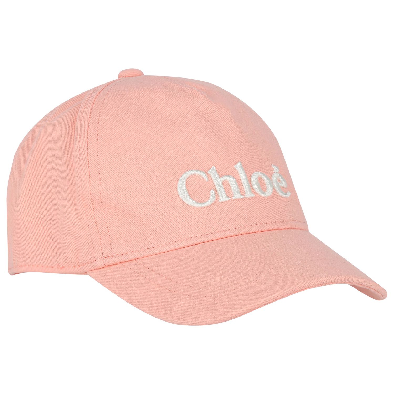 Girls Pink Logo Cap, 2, hi-res