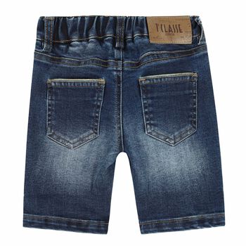 Younger Boys Blue Denim Shorts