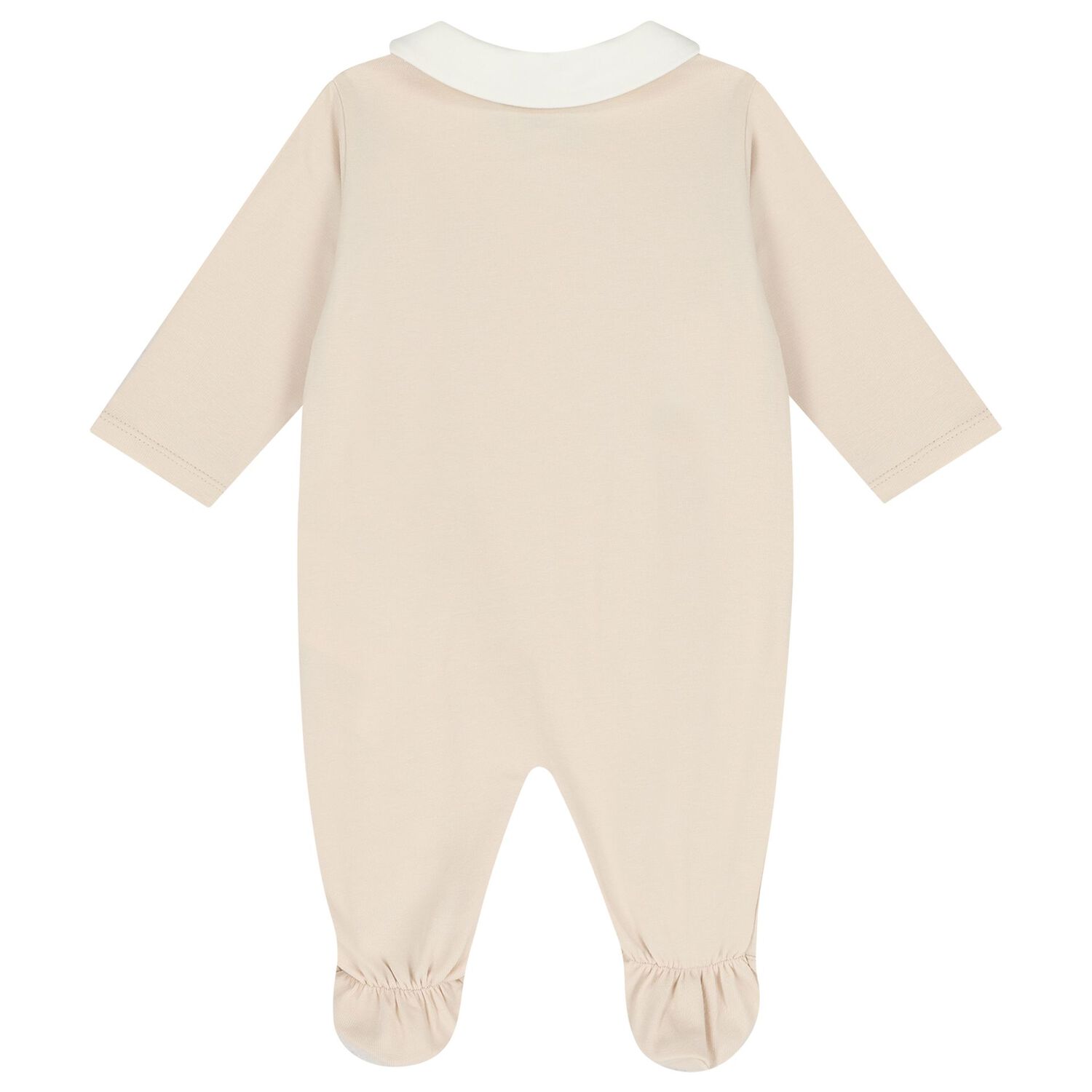 Beige & Ivory Logo Babygrow Gift Set , 3, hi-res