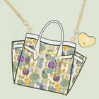 Girls Green Crossbody Bag Dress, 3, hi-res