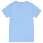 Boys Blue Logo T-Shirt, 7, hi-res