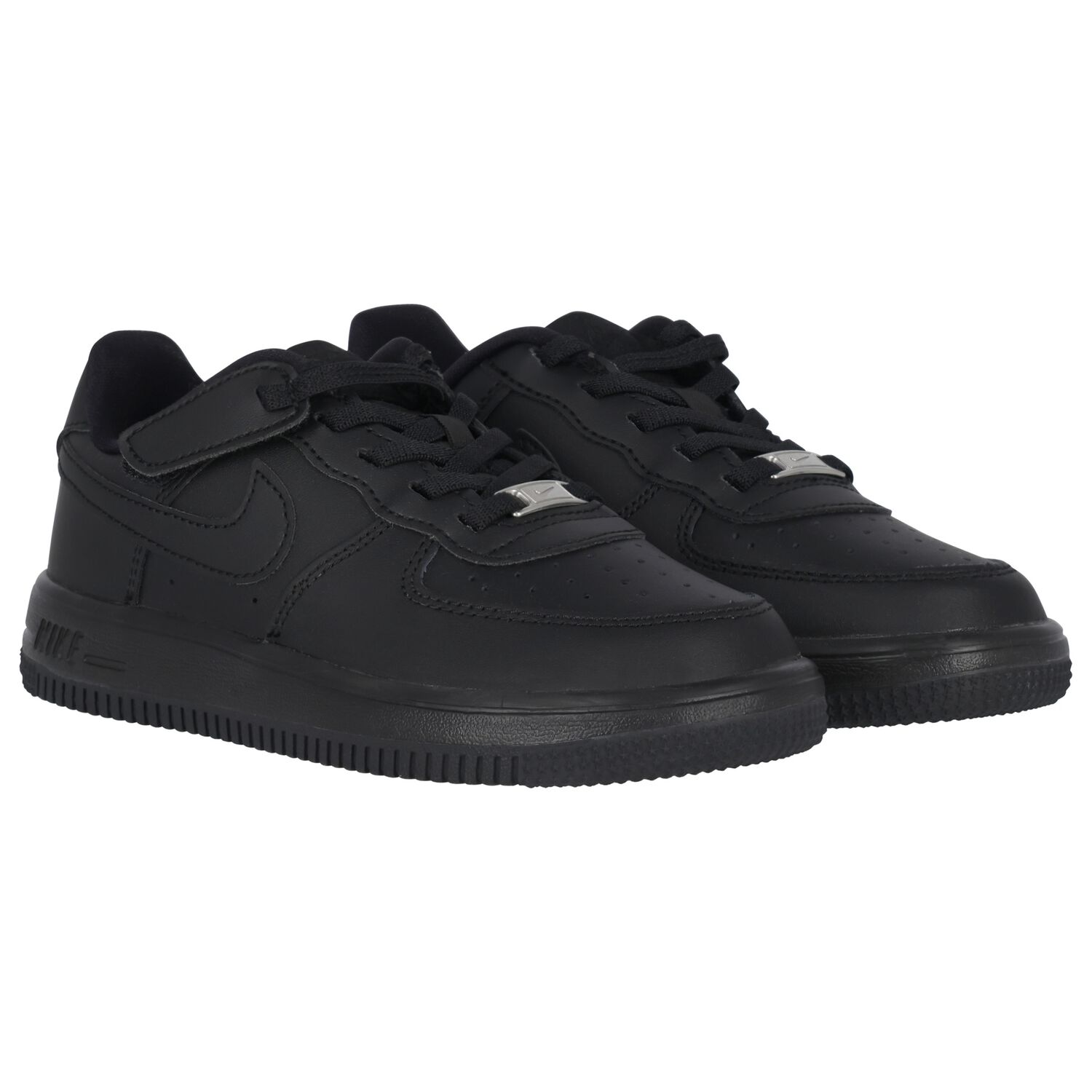 Black Force 1 Easyon Trainers, 2, hi-res