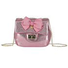 Girls Pink Bow Handbag, 6, hi-res
