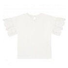 Girls Ivory Lace Top, 1, hi-res