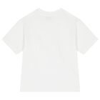 Boys White Belt Bag T-Shirt, 2, hi-res