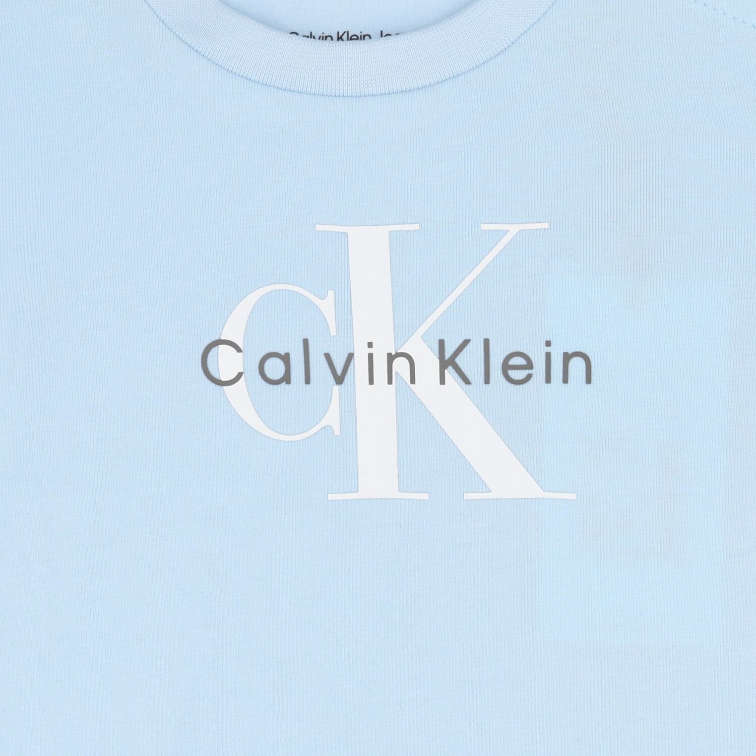 Baby Boys Blue Logo T-Shirt, 2, hi-res