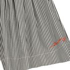 Girls Black, Ivory & Orange Striped Shorts, 1, hi-res