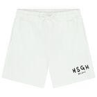 White Logo Shorts, 1, hi-res