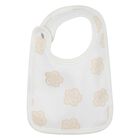 Ivory & Beige Boke Flower Babygrow Gift Set, 1, hi-res