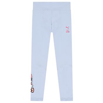 Girls Purple Hello Kitty Leggings