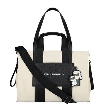 Ivory Karl Ikonik Baby Changing Bag