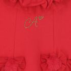 Baby Girls Red Tulle Romper, 1, hi-res