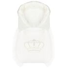 Crown Ruffled Tulle Baby Nest, 1, hi-res