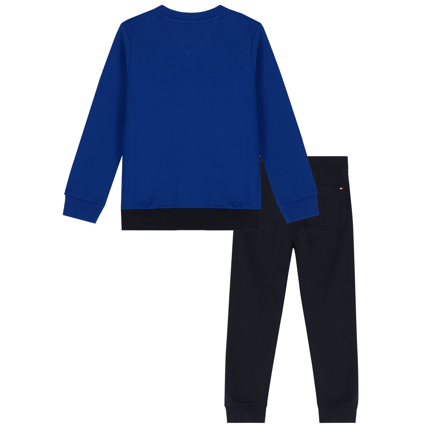 Boys Blue & Navy Blue Logo Tracksuit, 1, hi-res image number null