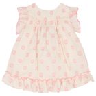 Baby Girls Ivory & Pink Dress Set, 1, hi-res