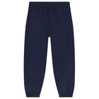 Navy Blue Logo Joggers, 1, hi-res