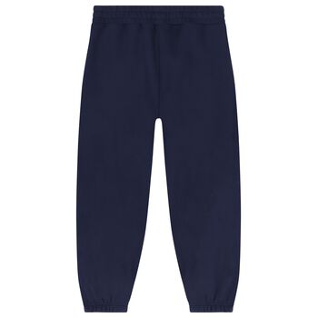 Navy Blue Logo Joggers