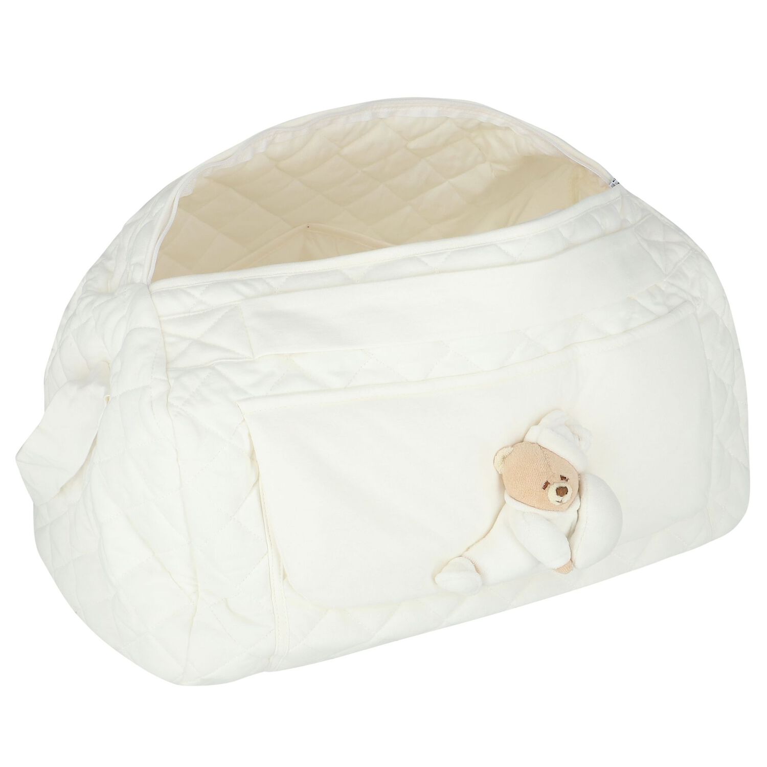 White Teddy Bear Baby Changing Bag, 1, hi-res image number null