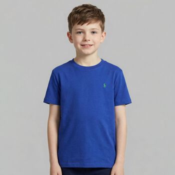 Boys Blue Logo T-Shirt