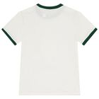 Boys Ivory & Green Polo Bear T-Shirt, 1, hi-res
