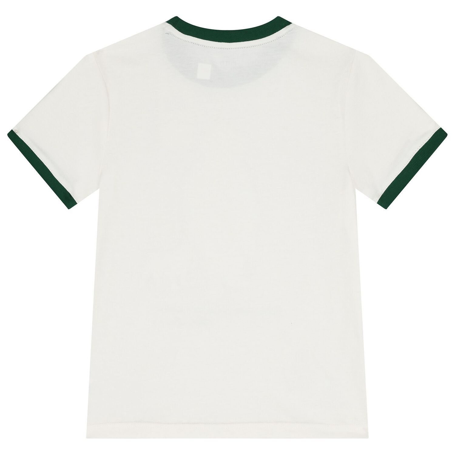 Boys Ivory & Green Polo Bear T-Shirt, 1, hi-res