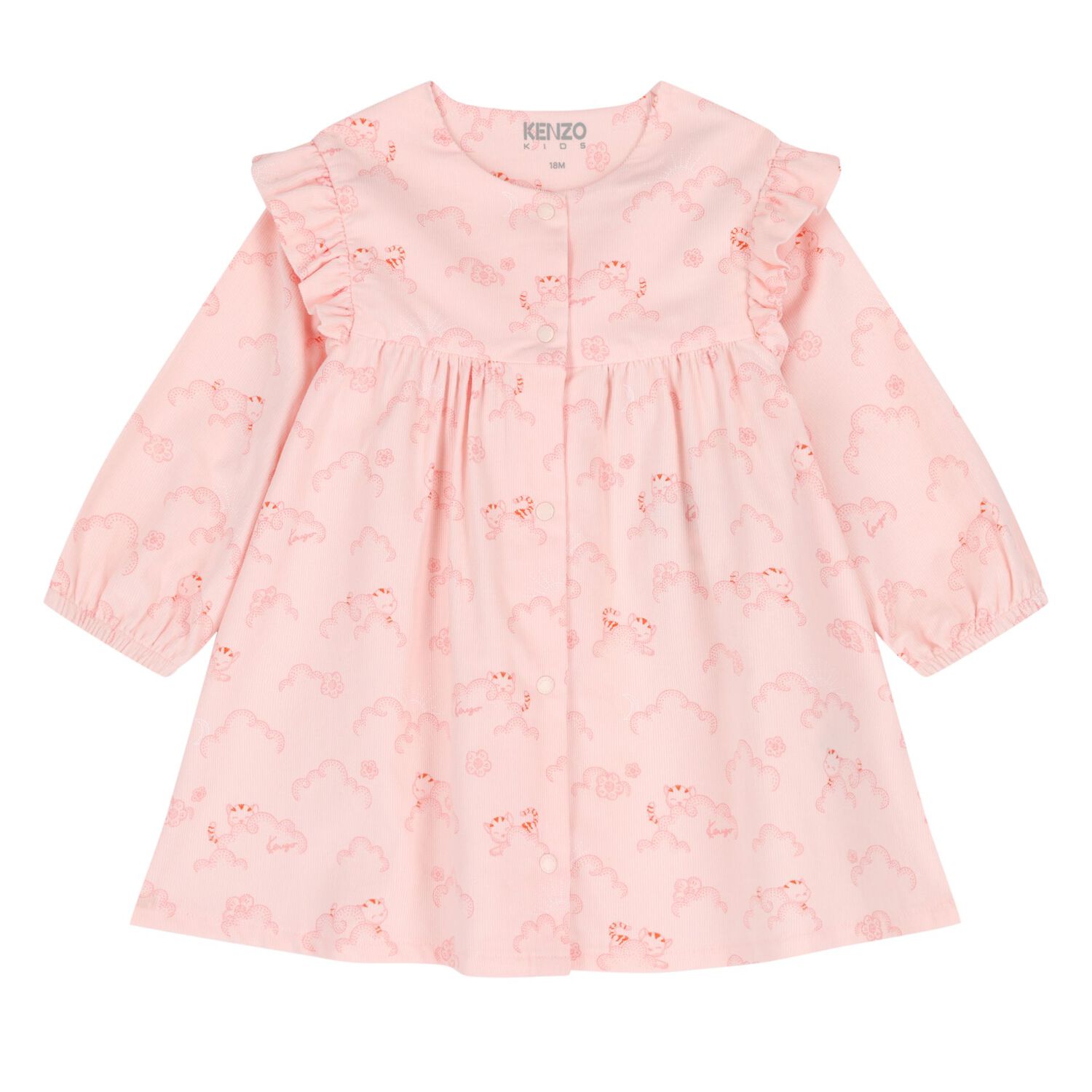 Younger Girls Pink & White Logo Leggings Set, 1, hi-res