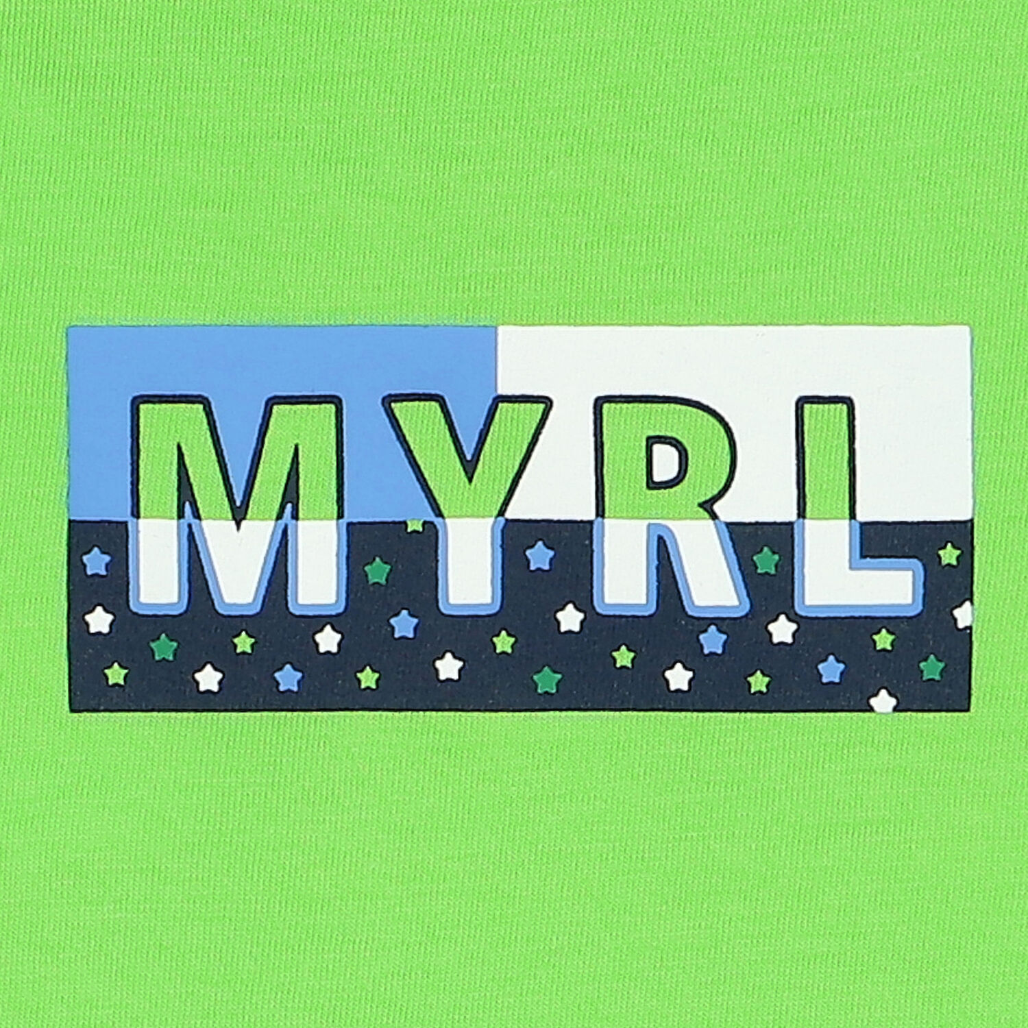 Younger Boys Green Logo Long Sleeve Top, 3, hi-res