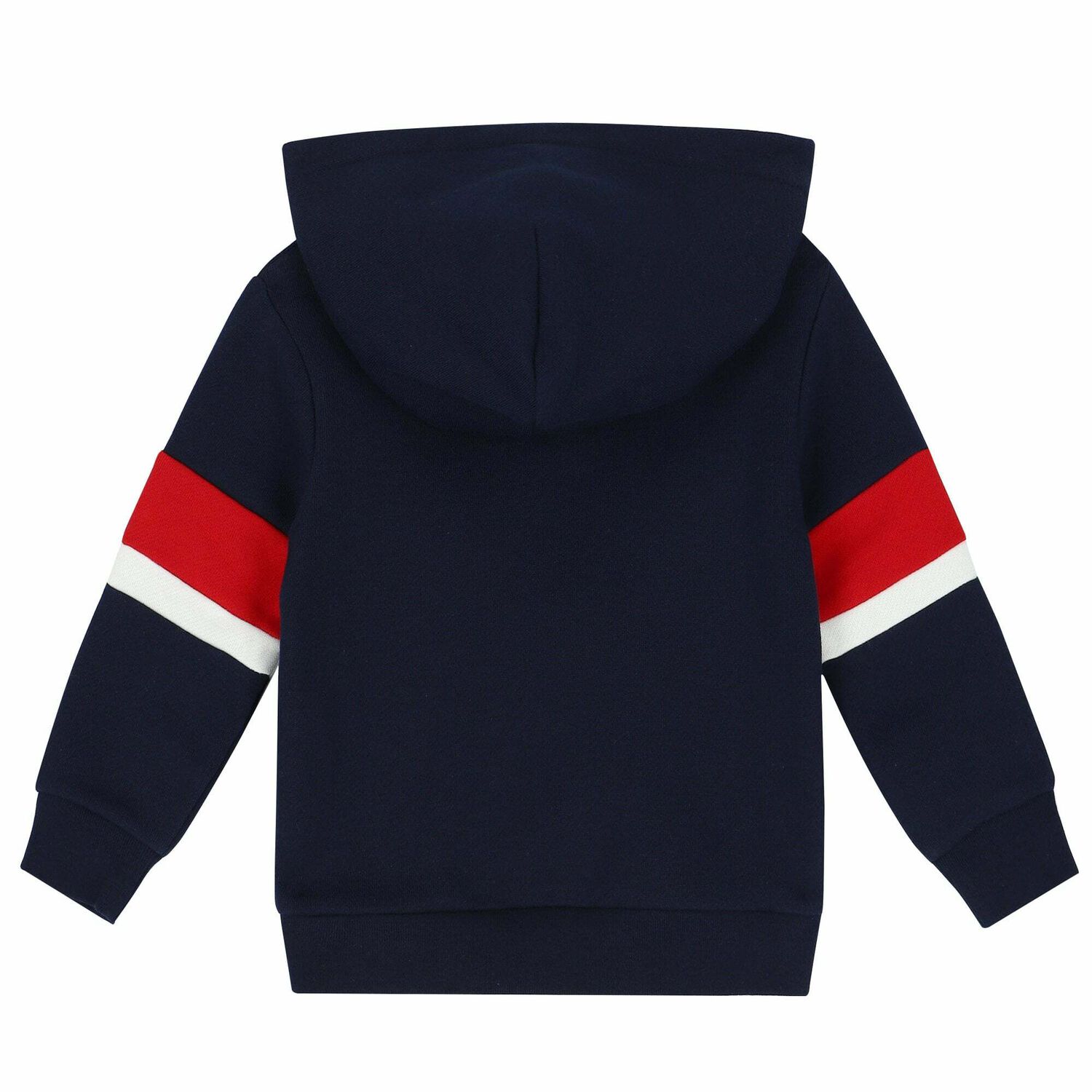 Boys Navy Logo Hooded Top, 1, hi-res image number null