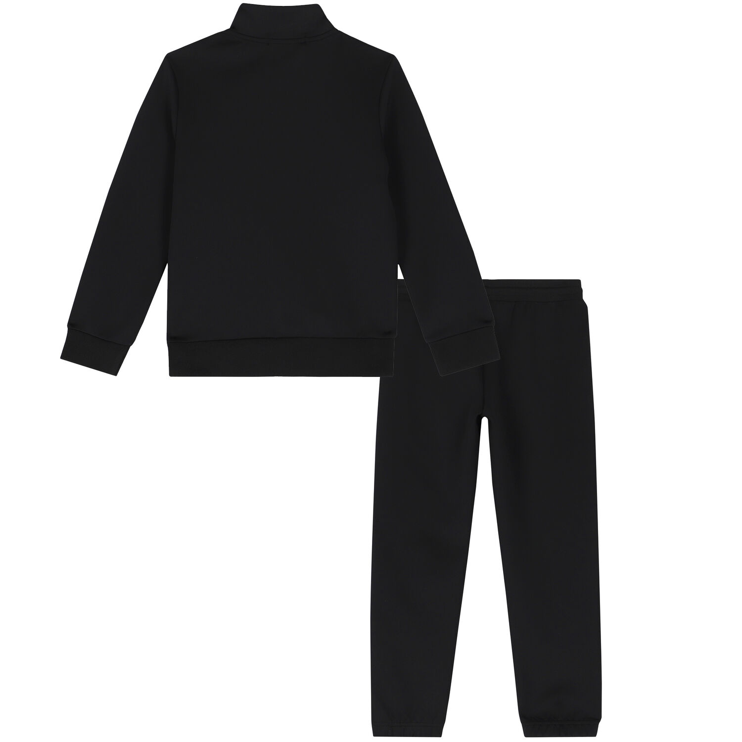 Boys Black Logo Tracksuit, 1, hi-res