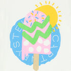 Girls Ivory Pop-Sickle T-Shirt, 1, hi-res