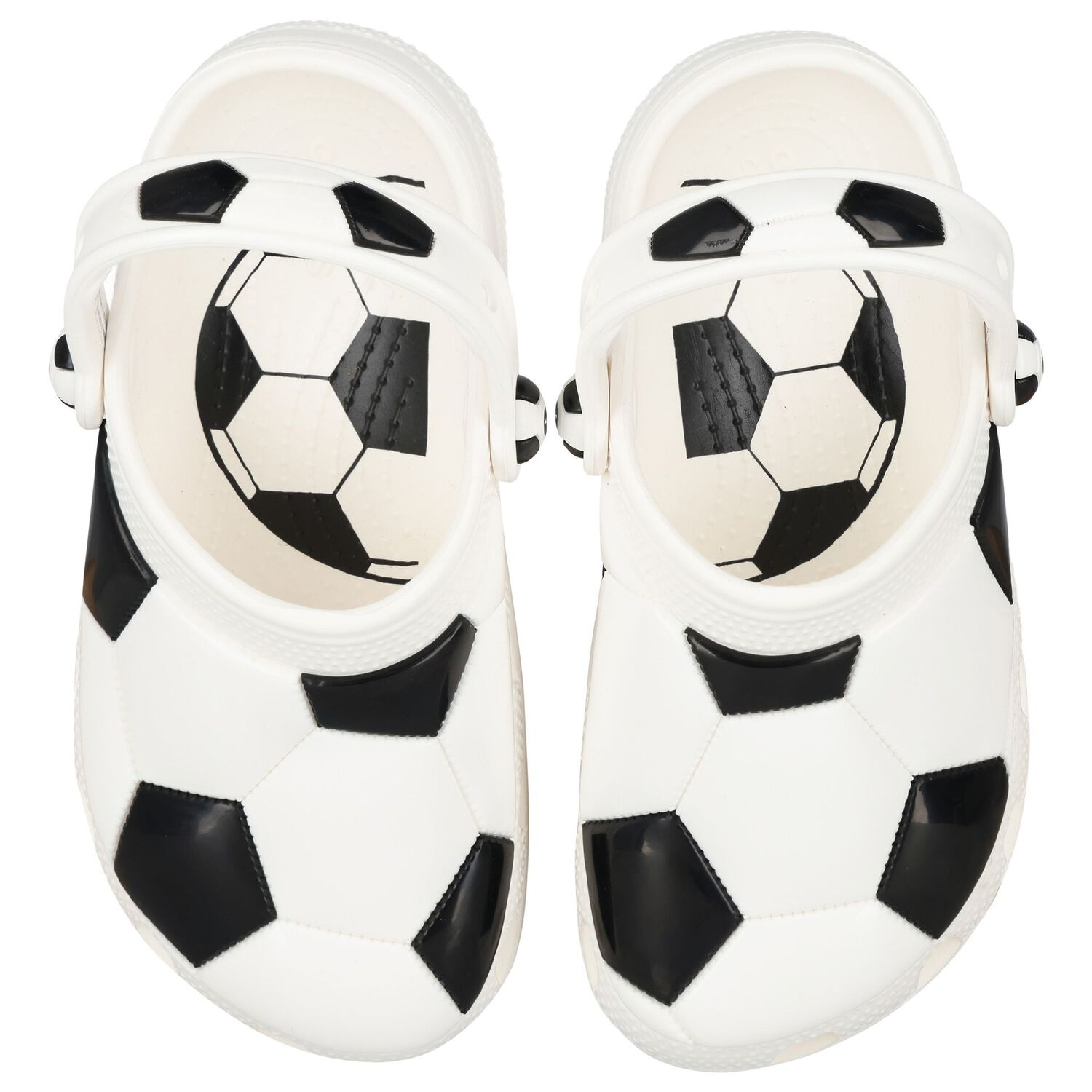 Boys Classic Soccer Ball Clogs Sandals, 1, hi-res image number null