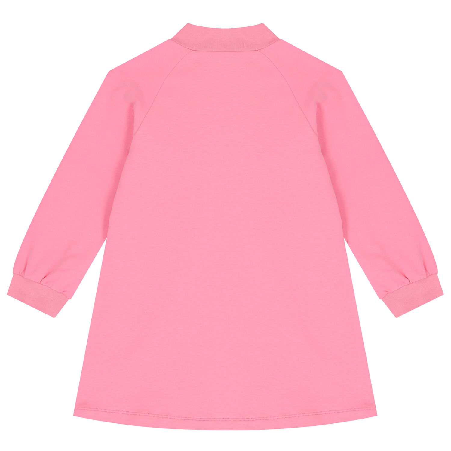 Girls Pink Logo Sweatshirt Dress, 1, hi-res