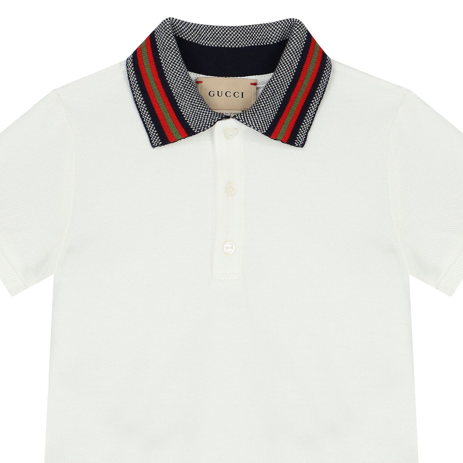 Boys White Polo Shirt, 1, hi-res