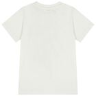 Boys White & Navy Blue Marvel Shorts Set, 1, hi-res