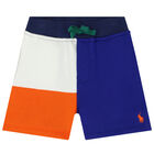 Baby Boys Multi-Coloured Logo Shorts Set, 1, hi-res