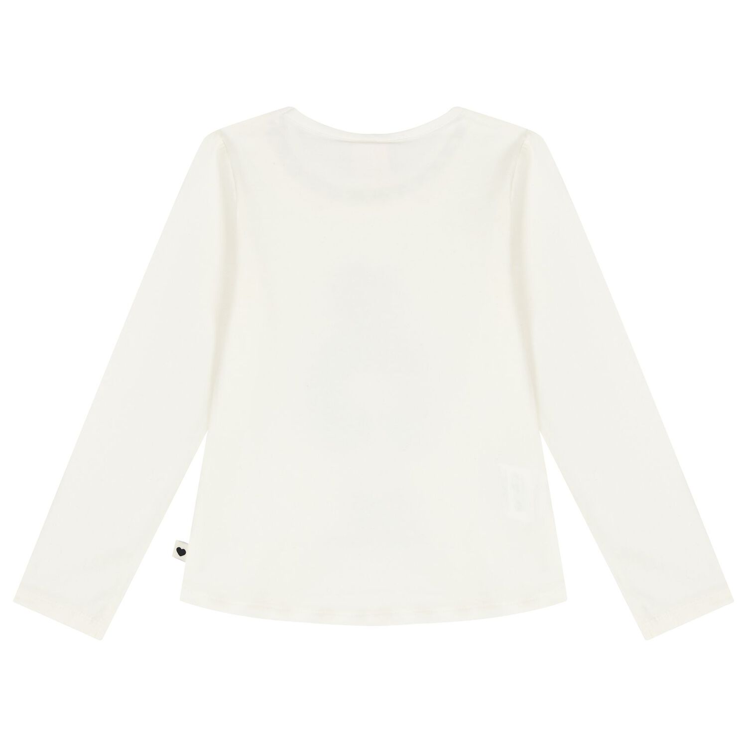 Girls Ivory Long Sleeve Top, 1, hi-res image number null