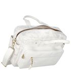 White Geo Map Baby Changing Bag, 2, hi-res