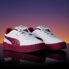 Girls White & Burgundy Hello Kitty Trainers, 1, hi-res