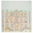 Blue & Pink Monceau Swaddle Carré Baby Blanket, 1, hi-res