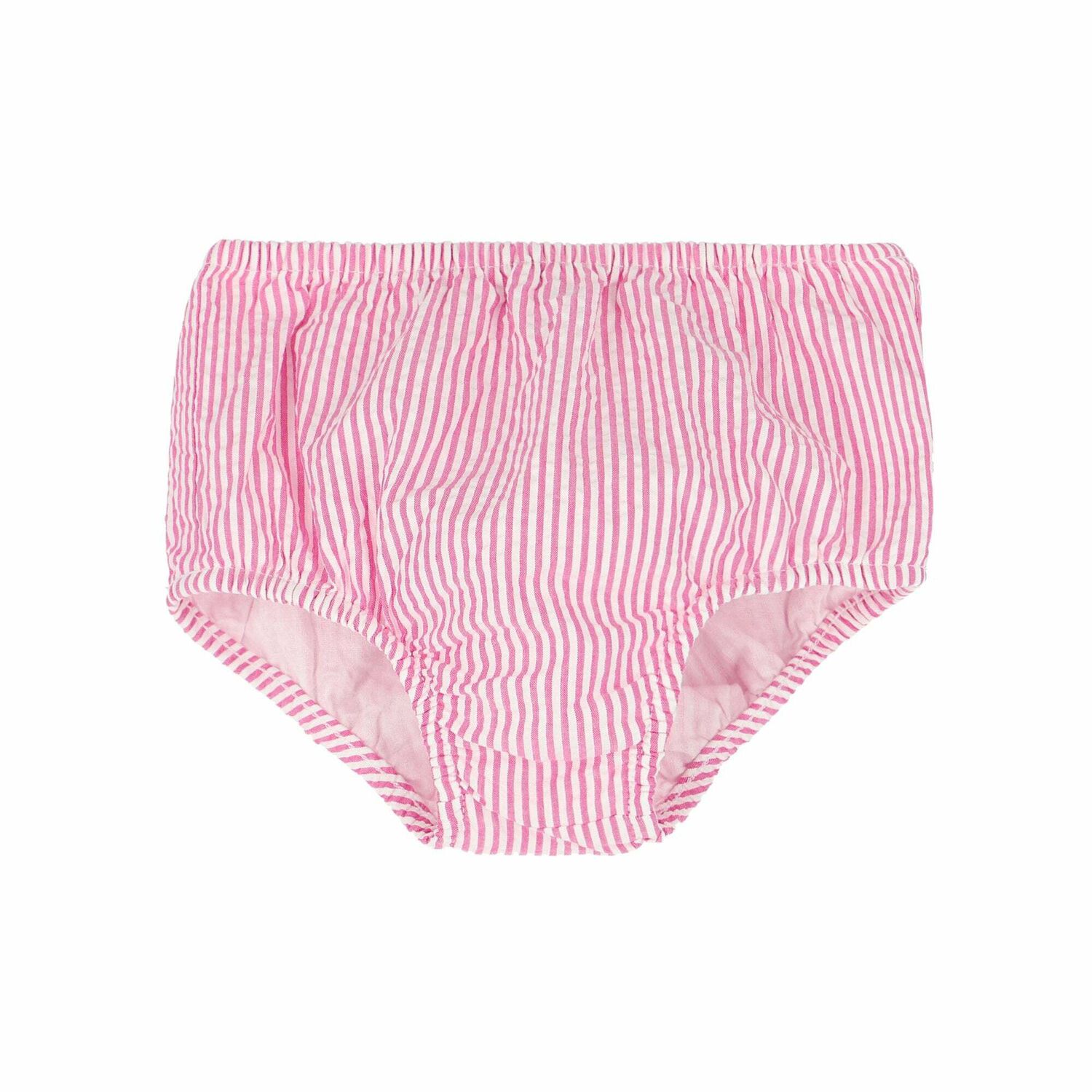 Baby Pink Striped Dress Set, 1, hi-res
