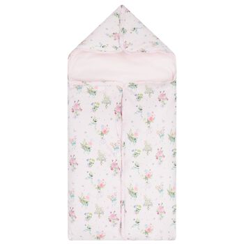 Baby Girls Pink Floral Baby Nest