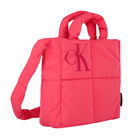 Girls Pink Logo Puffer Crossbody Bag, 1, hi-res