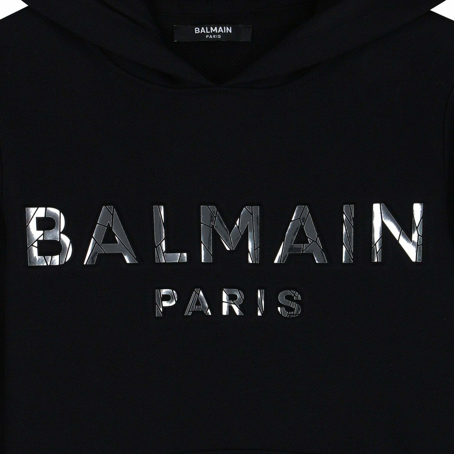 Black Logo Hooded Top, 1, hi-res image number null