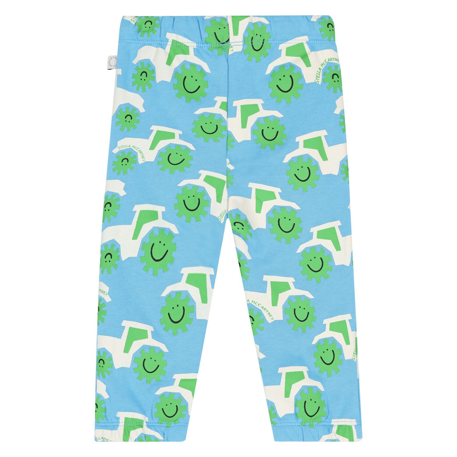 Younger Boys Blue Tractor Logo Joggers, 1, hi-res