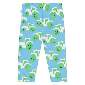 Younger Boys Blue Tractor Logo Joggers