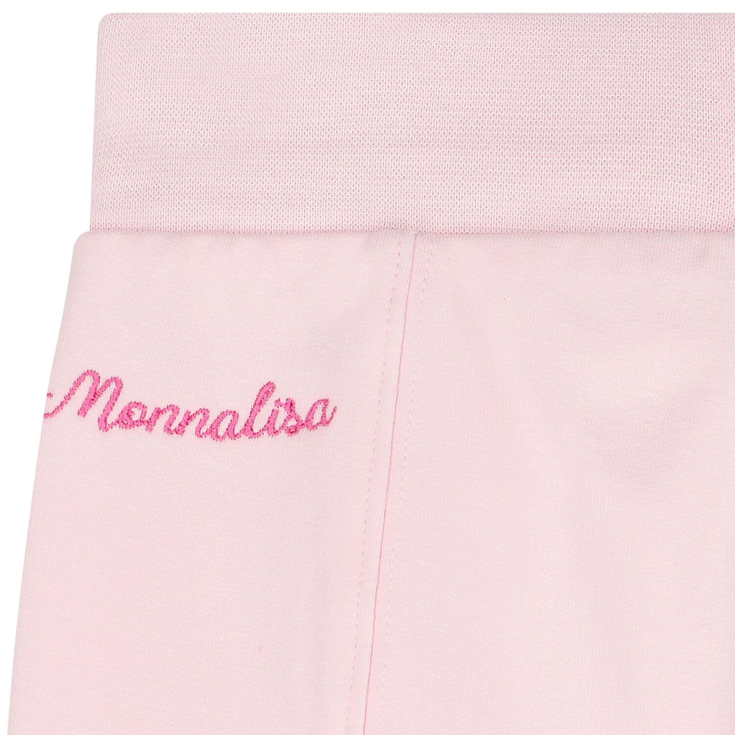 Younger Girls Pink Ruffle Joggers, 1, hi-res image number null