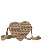 Girls Gold Heart Logo Hand Bag, 1, hi-res