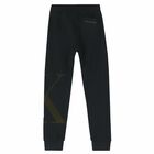 Boys Black Logo Joggers, 1, hi-res