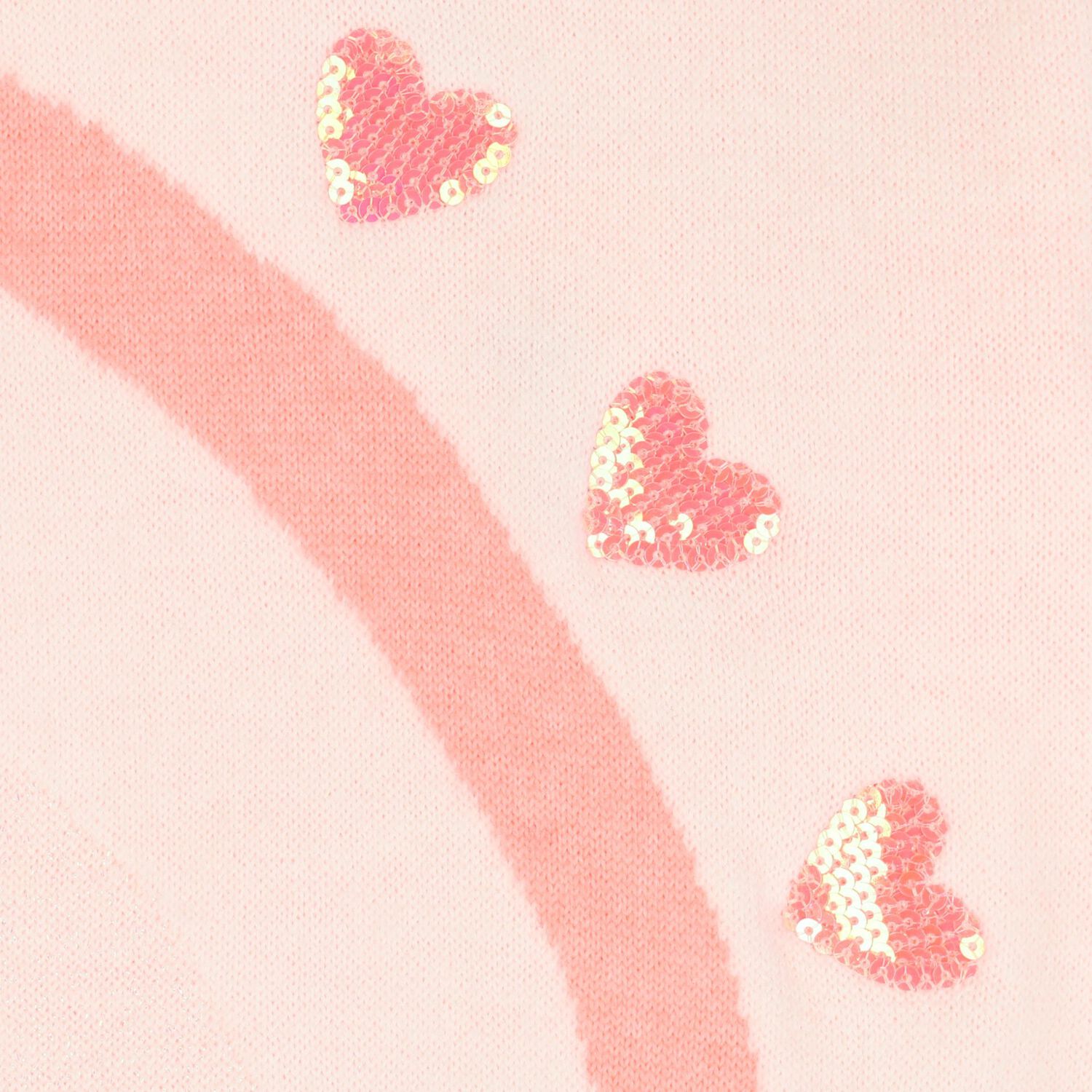 Baby Girls Pink Knit & Tulle Dress, 1, hi-res